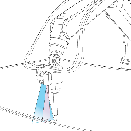 レーザー(光切断法)