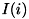 $I(i)$