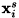 $ {\bf x}^s_i $