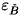 $ \varepsilon _{\check B} $