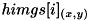$ himgs[i]_{(x,y)} $